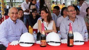 The Board of Directors of PEB Steel Buildings during the 5th steel factory Ground-breaking ceremony 