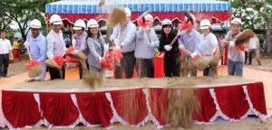  All Board of Directors of PEB Steel Building at the Groundbreaking Ceremony.