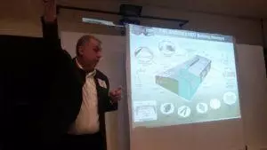 PEB Steel's representative presented the products of PEB Steel Buildings